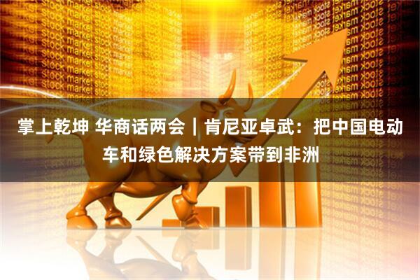 掌上乾坤 华商话两会｜肯尼亚卓武：把中国电动车和绿色解决方案带到非洲